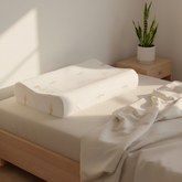 ROYAL Cooling Latex Pillow – High-Low Contour with Air Holes